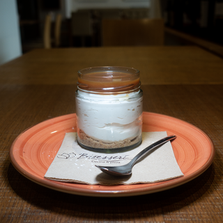 Cheesecake barattolo confettura  caramello