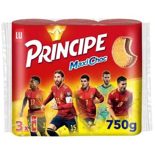 Galletas Rellenas Maxi Choc Príncipe Pack 3x250 Gr.