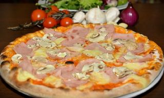 Pizza Prosciutto Funghi mica Ø22cm