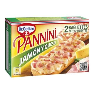Pannini De Jamón Y Queso Dr. Oetker 250 Gr.