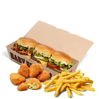 Meniu Baby Burgers cu Nuggets