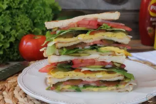 Sándwich Lisania La Mimosa