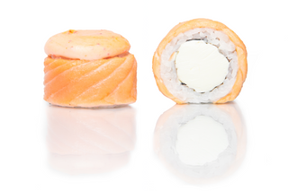 +СУШИ ФИЛАДЕЛЬФИЯ ЗАПЕЧ РОЗ.СОУСОМ(Вынос/ЯГВ) 