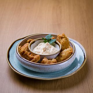 Crocante de Frango com Molho César