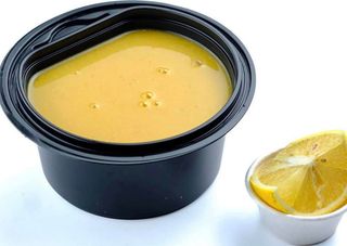 Supa de linte + crutoane