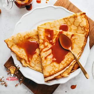 Crêpe Amandes Caramel