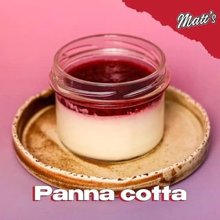 Panna Cotta Malinowa