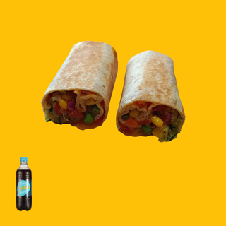 Burrito Vegangelov + Cockta 0.5l