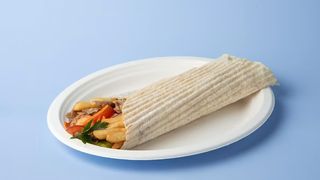 Durum kebap tortilla-wrap z frytkami lub z serem mozarella 