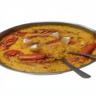 arroz con bugre (para 2 personas)