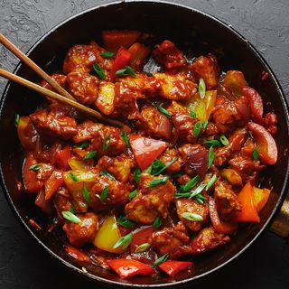 55. Pollo Chilli