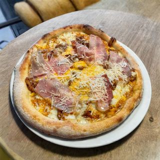 Pizza Pulled Pork Party (familiar)