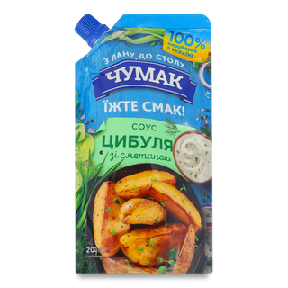Соус «Чумак» цибуля зі сметаною (200г)