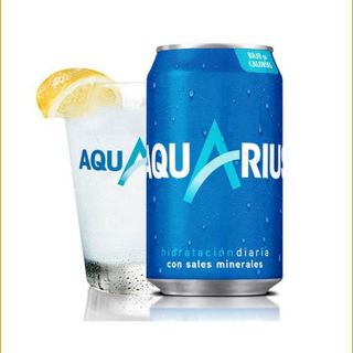 Aquarius Limón lata 330ml.