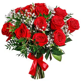 Ramo 12 Rosas Rojas