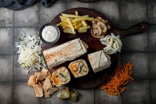 Шаурма Асорті з куркою (700г)