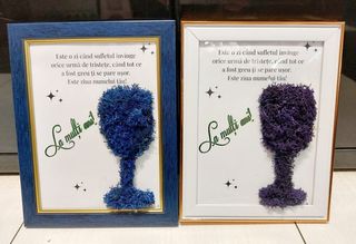 Tablou cu licheni Ziua Numelui