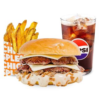 Meniu Double Truffle Burger