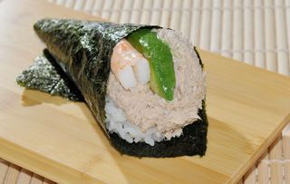112. Temaki tuna special
