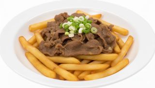 Manzo con patate fritte
