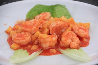 PS8 Gamberi in salsa agrodolce