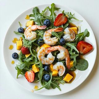 Sałatka z krewetkami