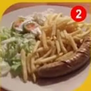 Würstel piatto