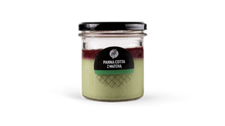 Panna cotta z matchą 210g