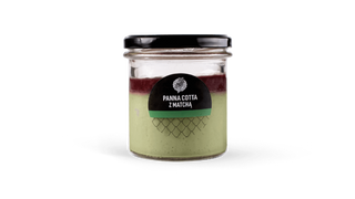 Panna cotta z matchą 210g