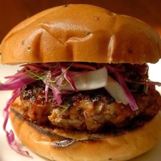 Pork burger