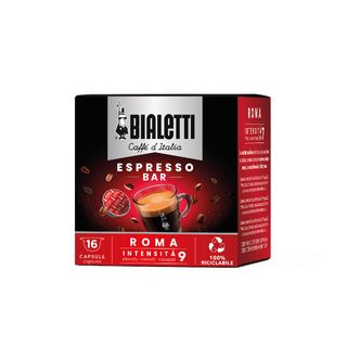 Bialetti Originale Capsula in Alluminio Roma - 16 pezzi