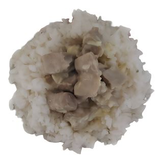 Телятина по-царски с рисом на гарнир