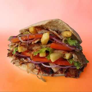 Menù panino kebab