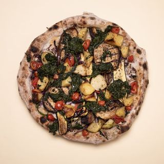 Pizza specialita vegana