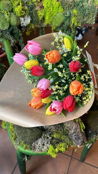Bouquet di tulipani misti