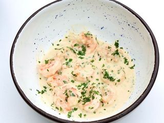 Хвости білоногих креветок по-французьки (200g)