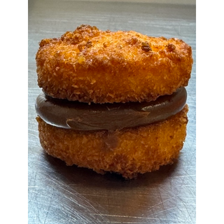 ALFAJOR DE COCO Y DULCE DE LECHE