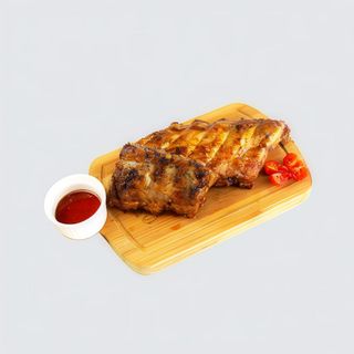 Entrecosto de Porco Fatiado