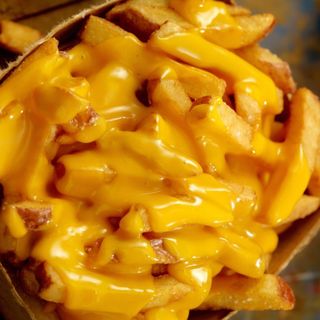 Patatas fritas gratinadas 