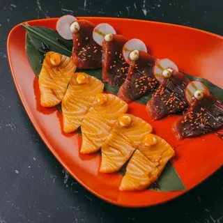 Sashimi mixto (10 piezas)