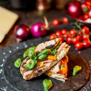 Panino con prosciutto cotto