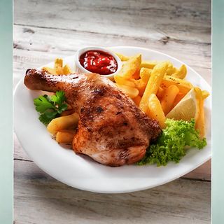 Chicken and Chips with Chicken and Hotdogs