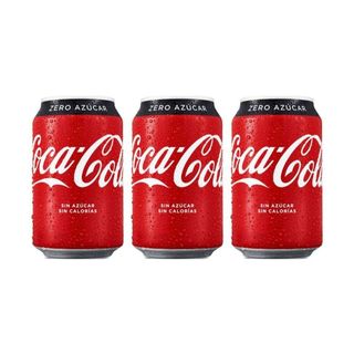 3 x Coca Cola Zero