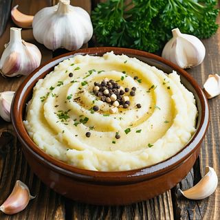 Чеснови мачкани картофи 200г.