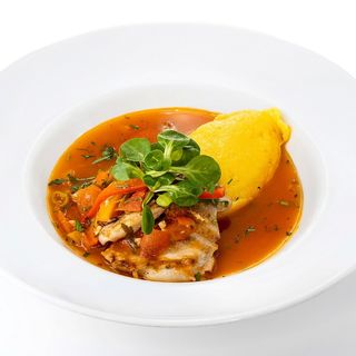 Saramura de pui cu mamaliguta