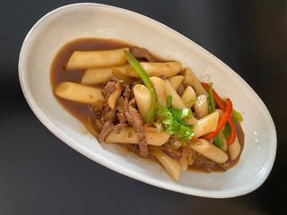 Tteokbokki(Gung Jung-vegetariana)