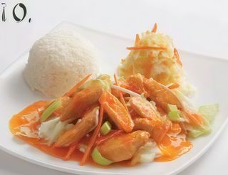 Kurczak w sosie pikantnym