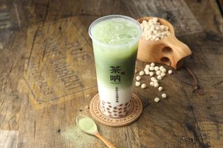 latte con matcha