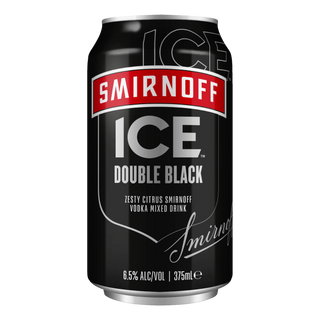 Smirnoff ice double black