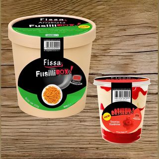 Menu Pastabox + dessert